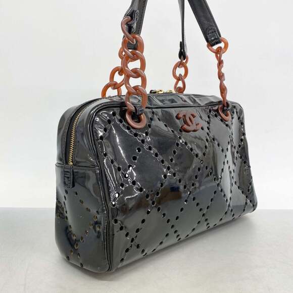 CHANEL Black Leather Bag - Picture 2 of 12